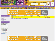 Tablet Screenshot of forum.darkspyro.net